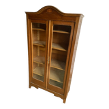 Art-Deco walnut bookcase