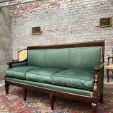 Mahogany bench in empire style xix th century