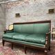 Mahogany bench in empire style xix th century