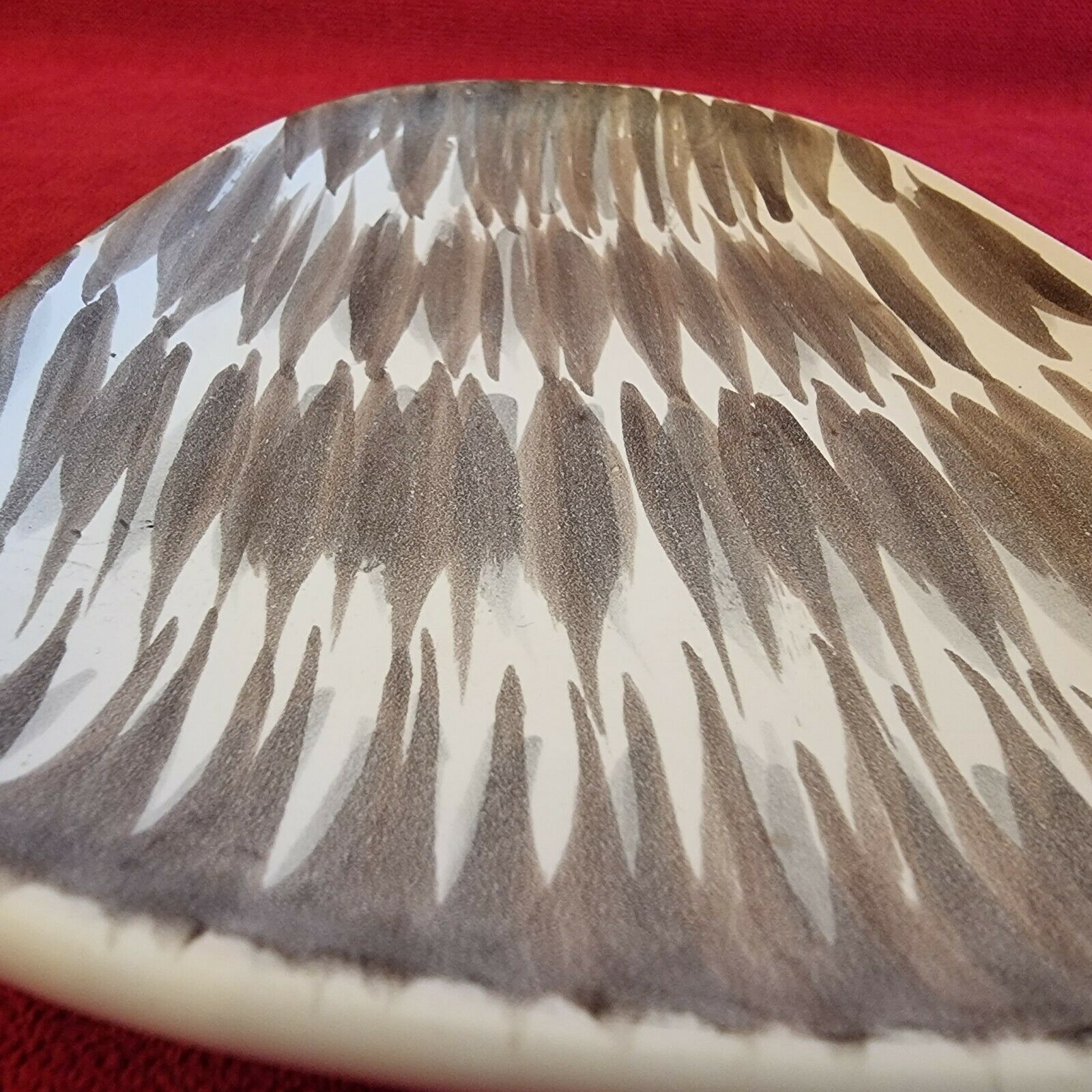 Empty dish ceramic pocket Niderviller