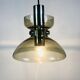 Lampe à suspension en verre rare de Limburg, années 1970