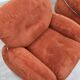 Pair of vintage armchairs by Adriano Piazzesi 1970s
