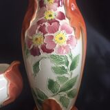Lot vases and a garden dabbling 1900