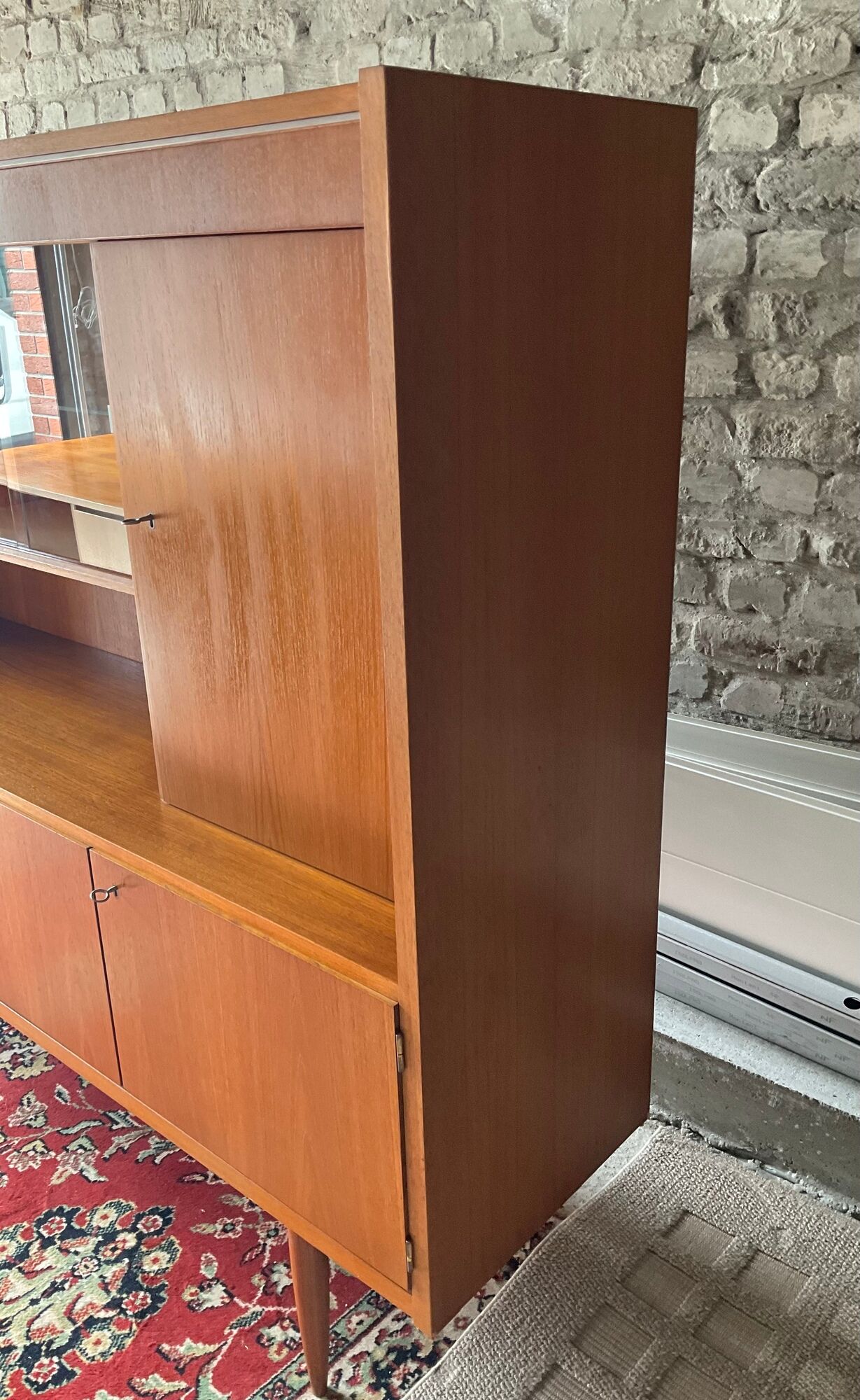 Buffet Enfilade Scandinavian bright bar from the 60s