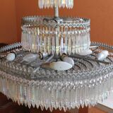 Lustre pampilles 13 feux