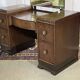 Art Deco English hairdresser in walnut from the 1930s.