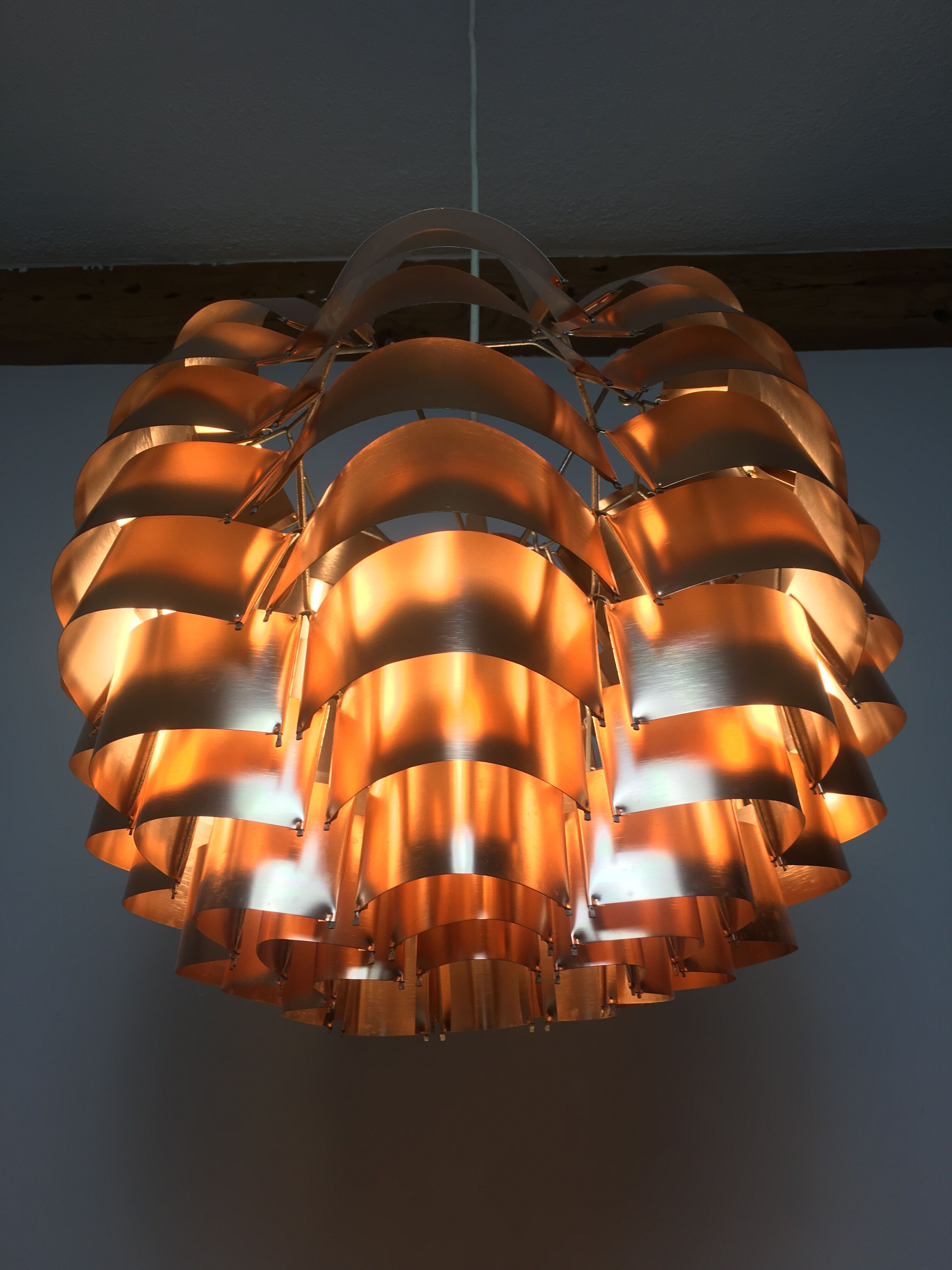 Hanging lamp by Orion by Max Sauze