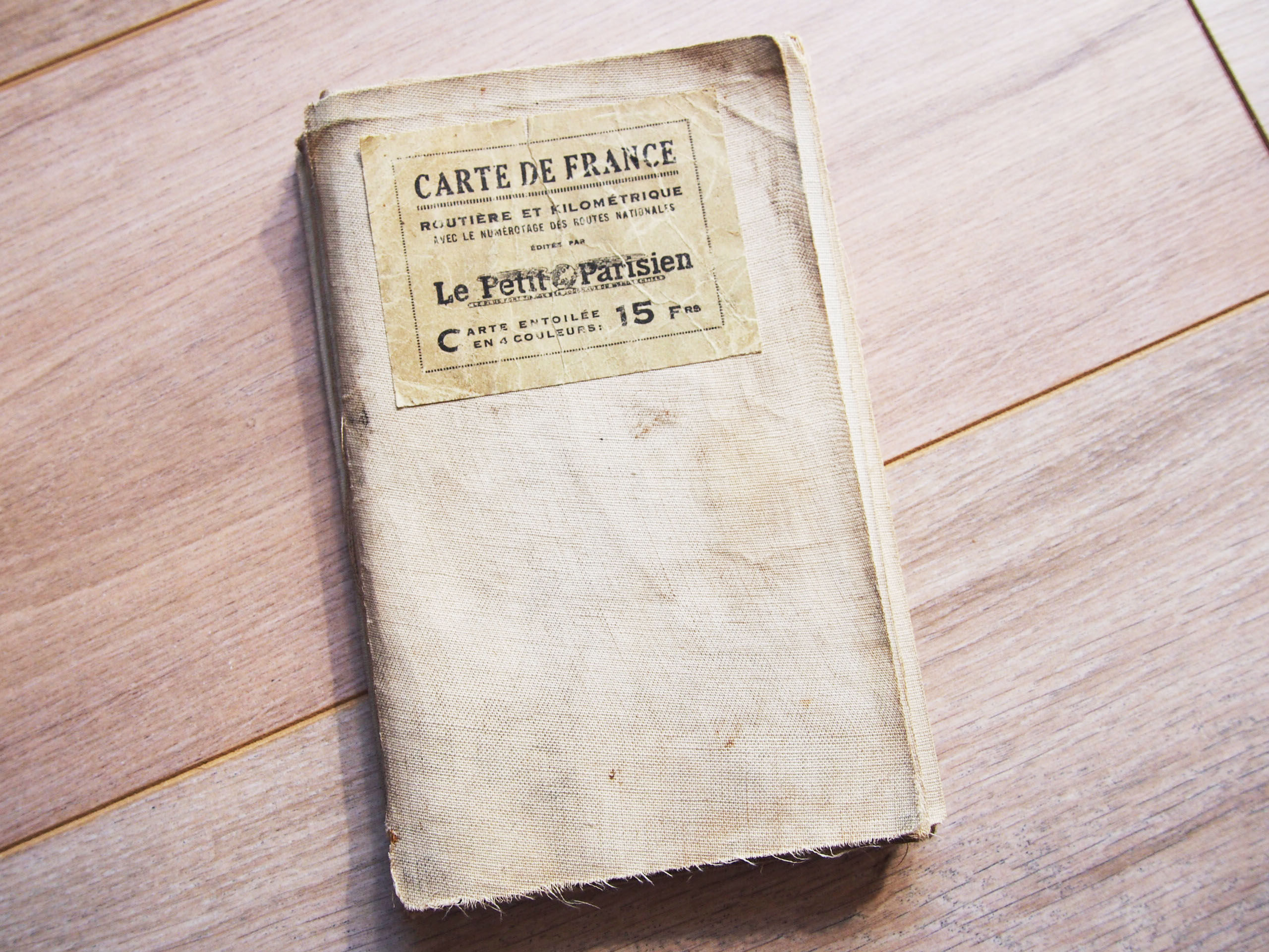 Road map of France