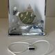 Fish lamp signed vintage design 50s