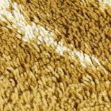 Vintage wool shaggy rug by Junghans Germany 1970s