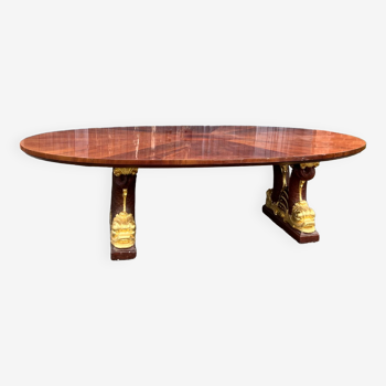 Empire-style dolphin table