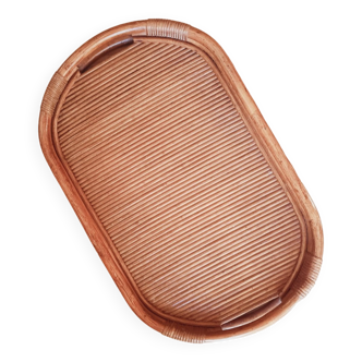 Large wooden tray