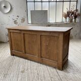 Oak and pine counter 1950