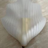 Midcentury glass wall lamps by Zelezny Brod, around 1980s