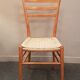 Italian braided rope chair