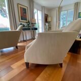 Lot de deux fauteuils Flexform