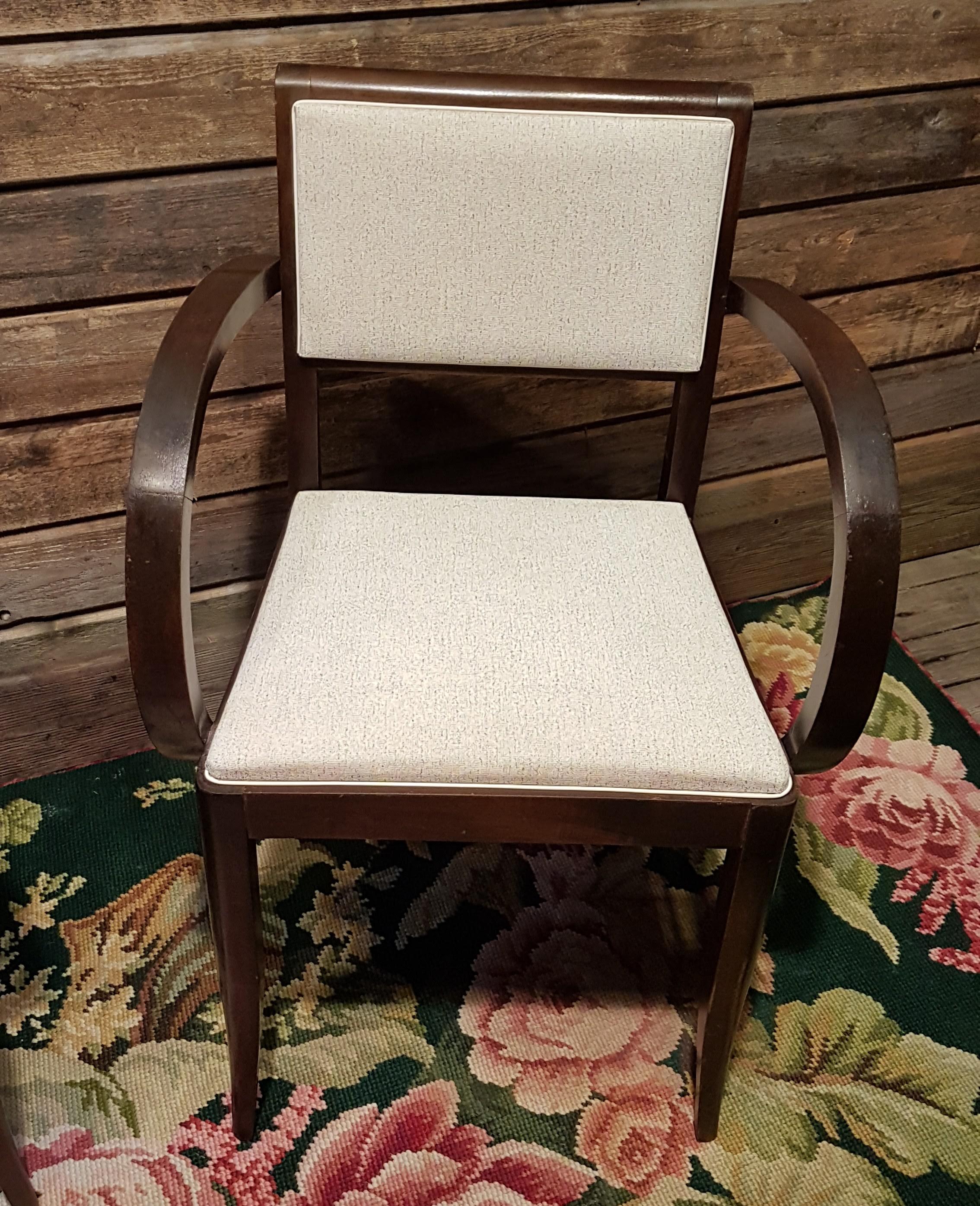 Pair bridge chairs year 50
