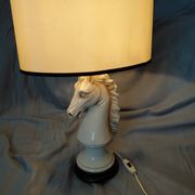 Horse lamp 1970 in ceramic