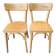 Duo chaises bistrot
