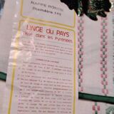 New linen tablecloth from the Pyrenees