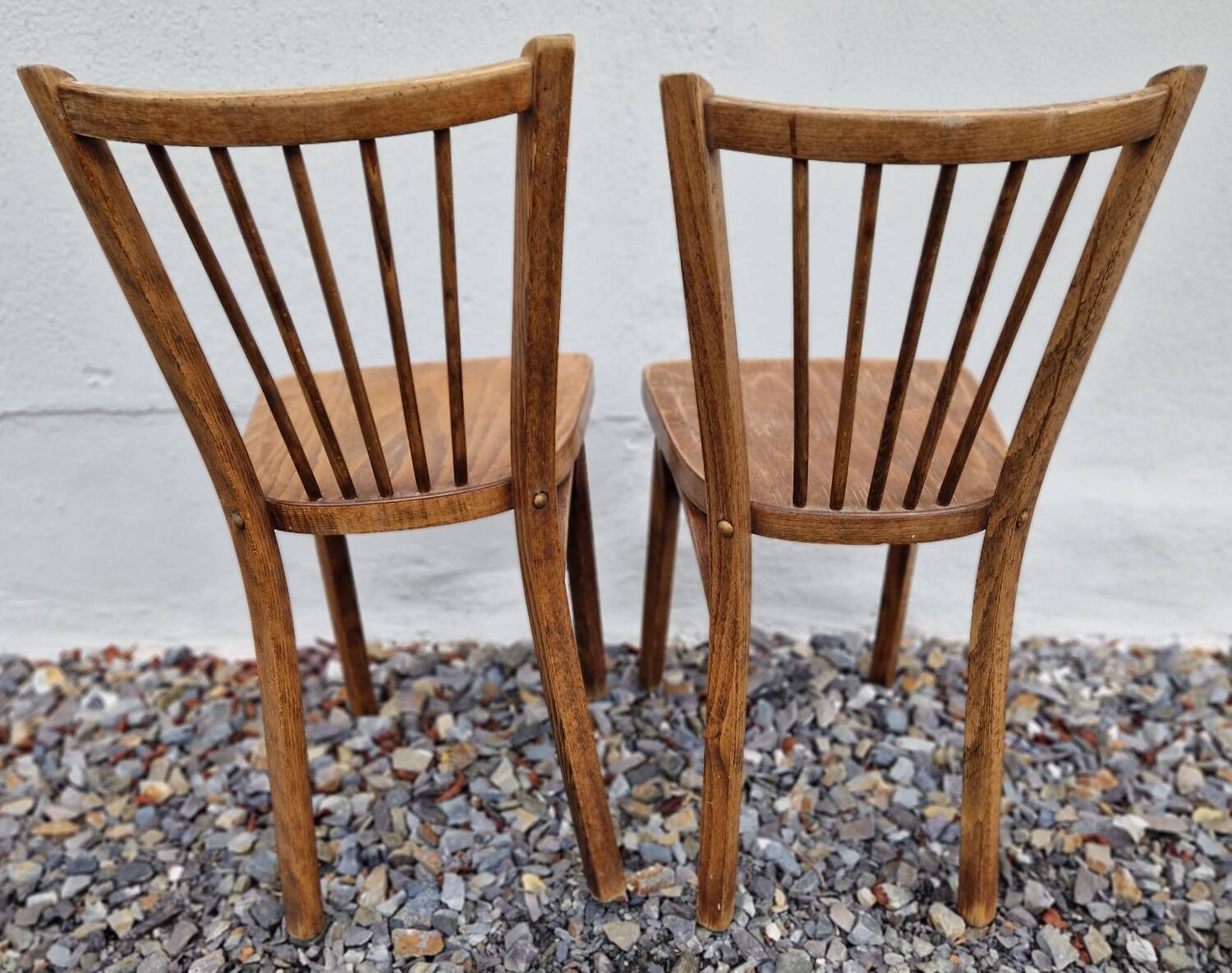 Pair of Baumann chairs