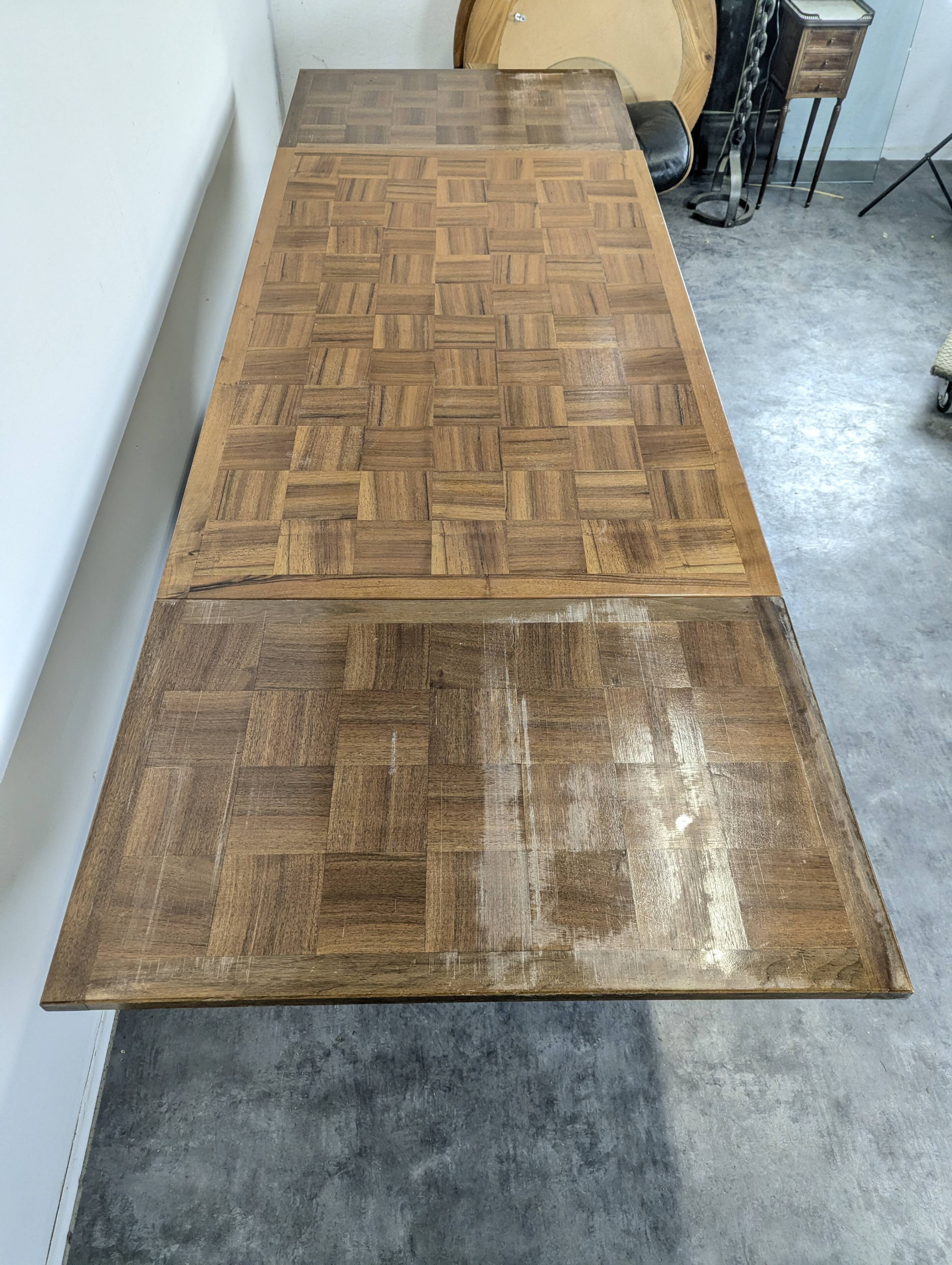 Table de salle à manger brutaliste de Charles Dudouyt