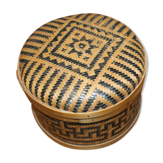 Bamboo storage box