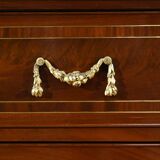 Rare mahogany commode, Louis XVI period – 2nd half of the 18th century.