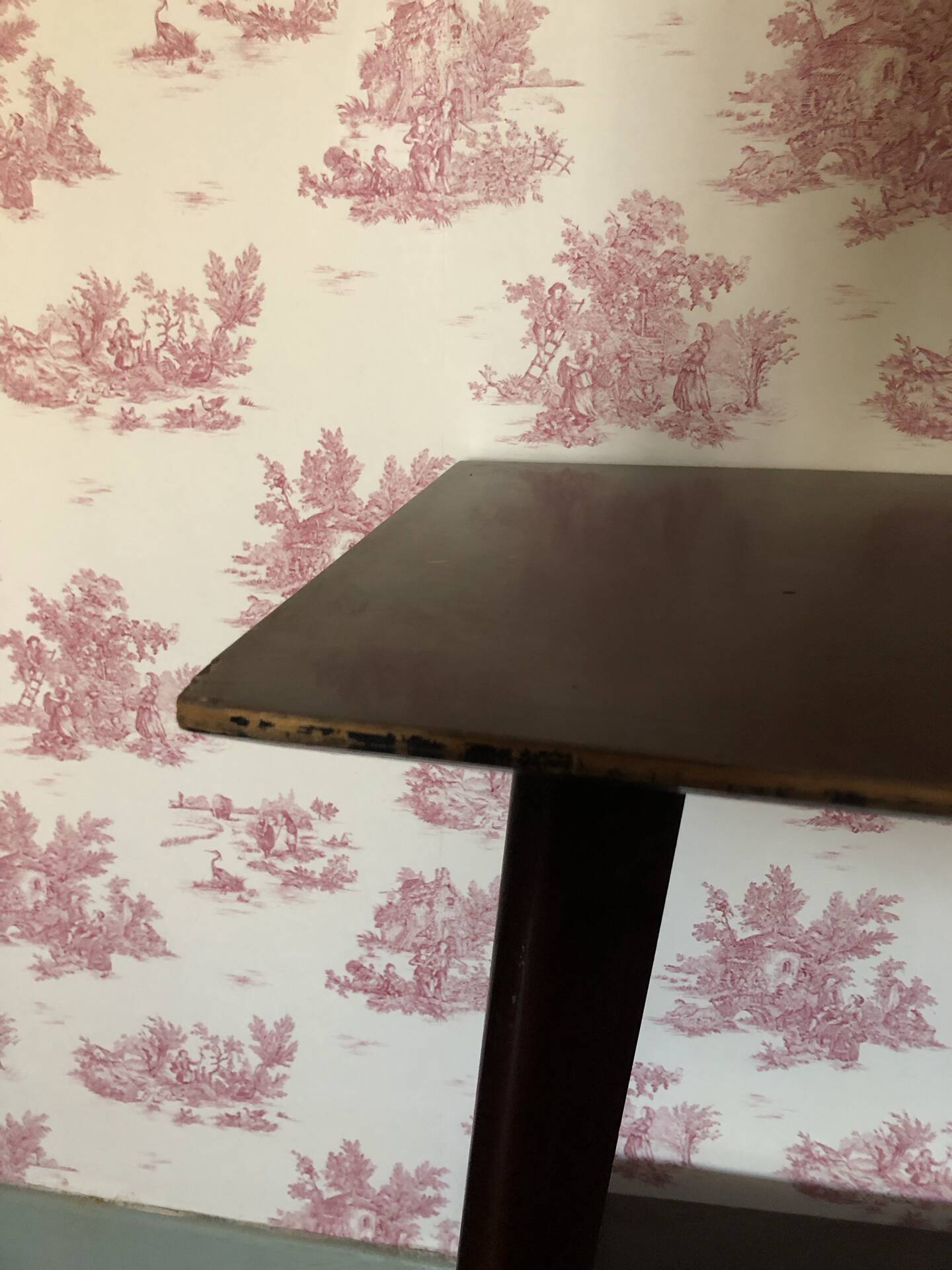 Vintage 1960s rolling console dessert table