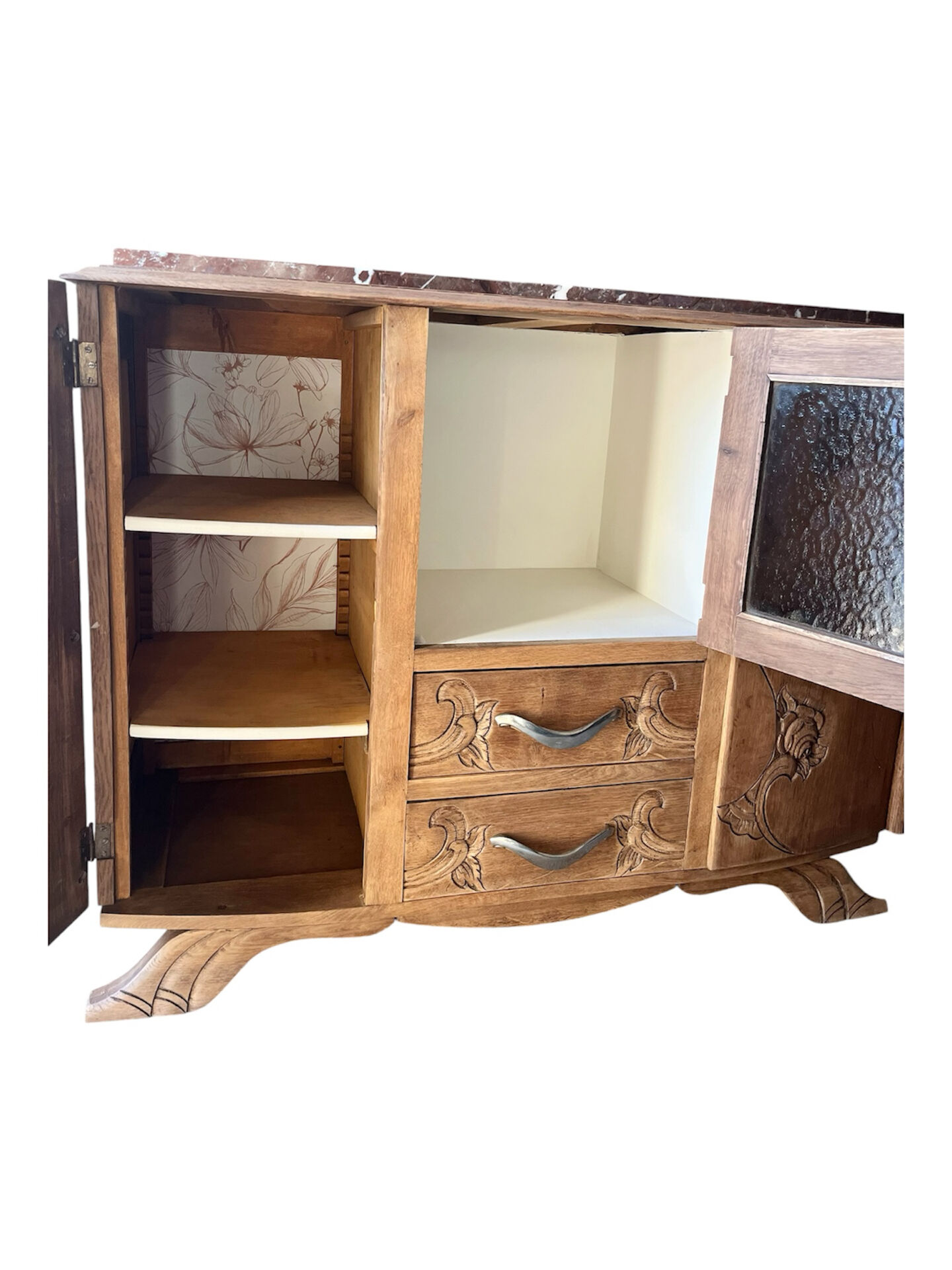 Buffet art déco en chêne
