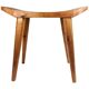 Swedish lacquered pine stool, 1970s