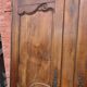 Paire de portes de placard style Louis XV en merisier massif