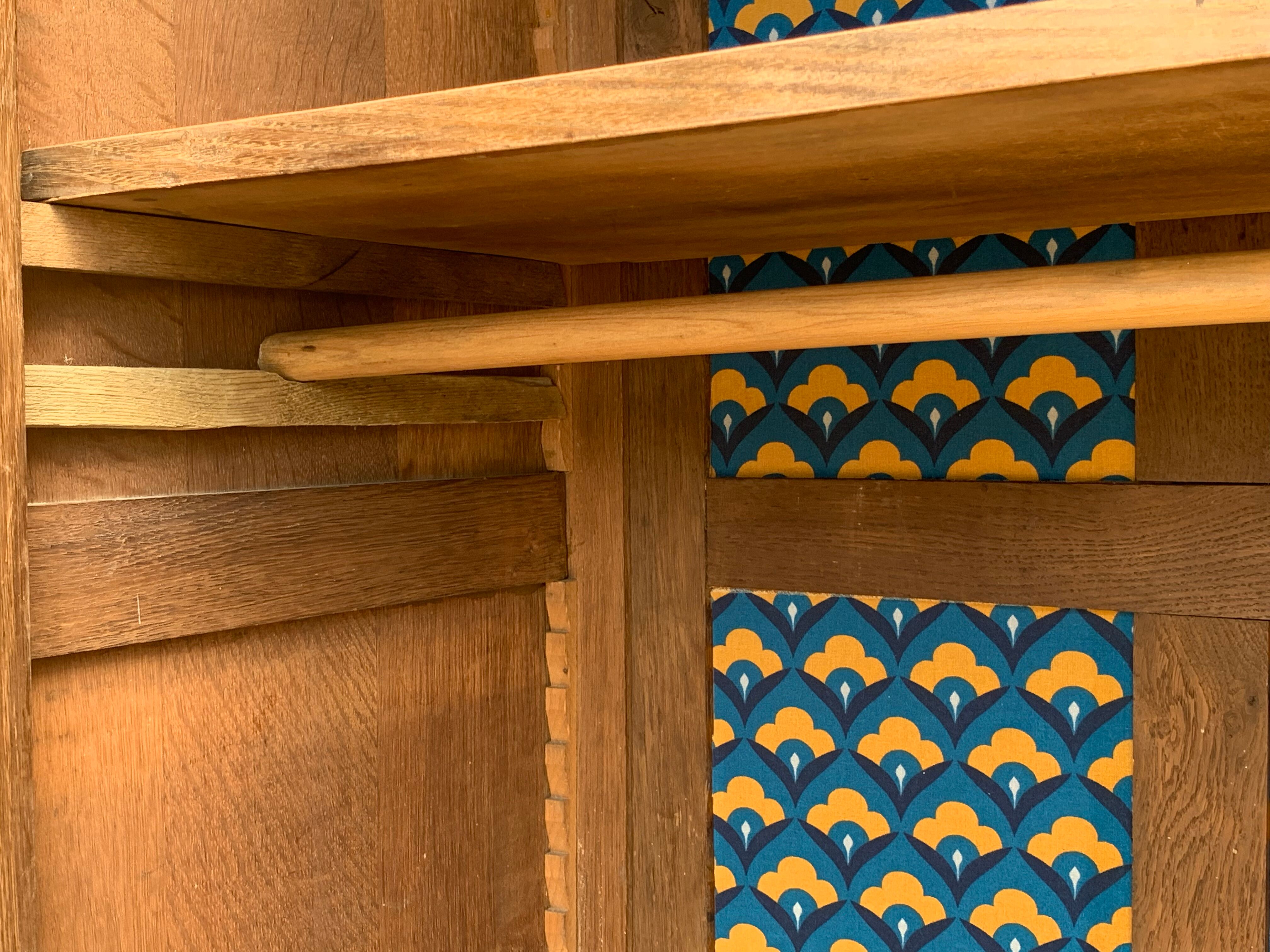 Parisian wardrobe raw wood 1920