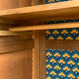 Parisian wardrobe raw wood 1920