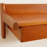 Set of Danish floating bedside tables | Teak | Vintage