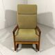 Fauteuil à bascule à dossier haut Ole Wanscher Senator années 1960