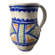 Spanish glazed ceramic pitcher Puente del Arzobispo Toledo