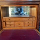 Secretary in veneer from the nineteenth century
