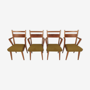 Vintage chairs, 1970s, set of 4