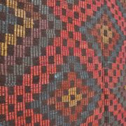 Tapis kilim Oushak anatolien surdimensionné