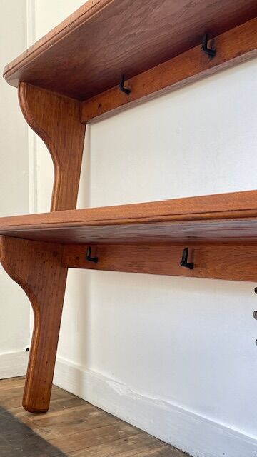 VINTAGE Solid Oak SHELF
