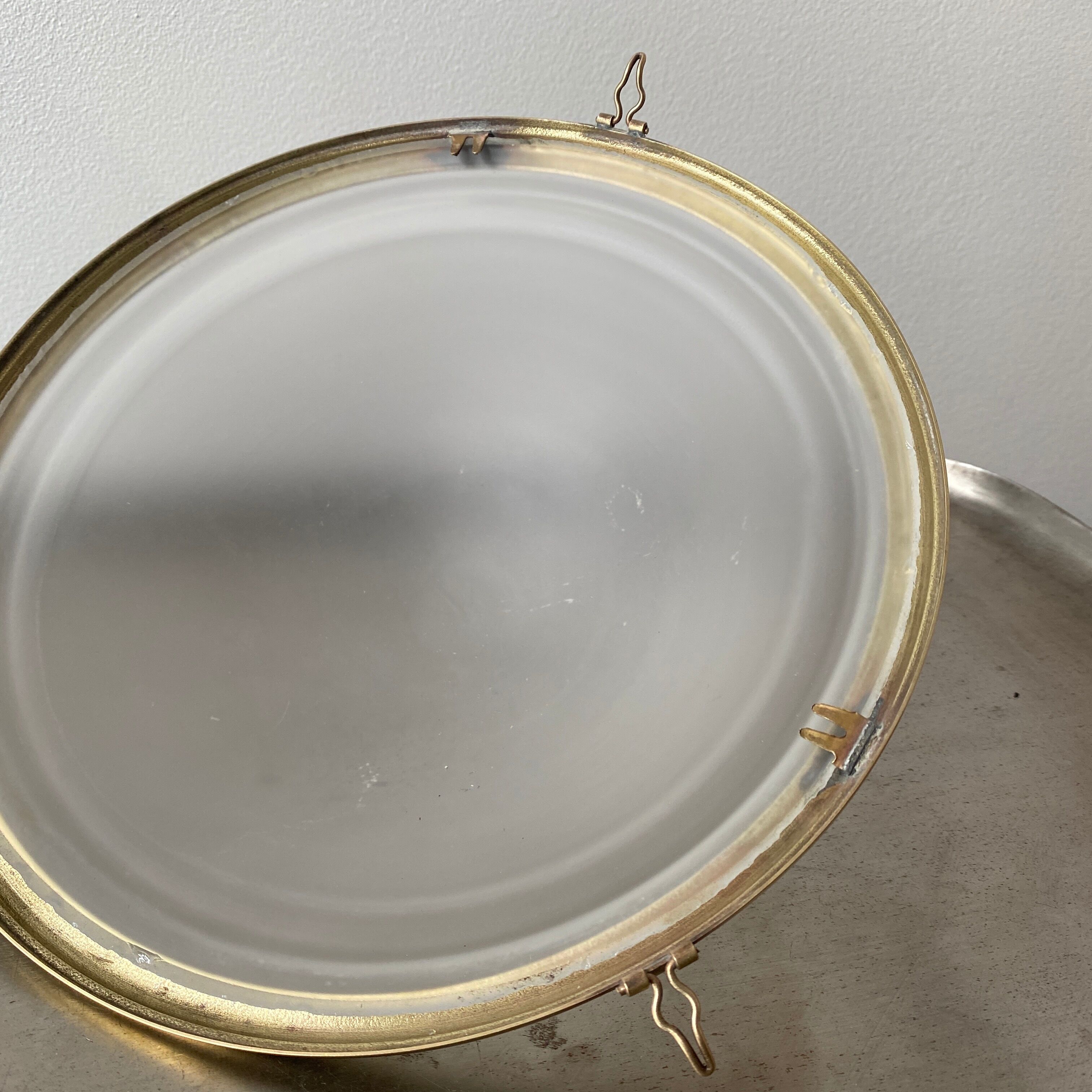 Old vintage hanging in opaline art-deco