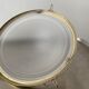 Old vintage hanging in opaline art-deco
