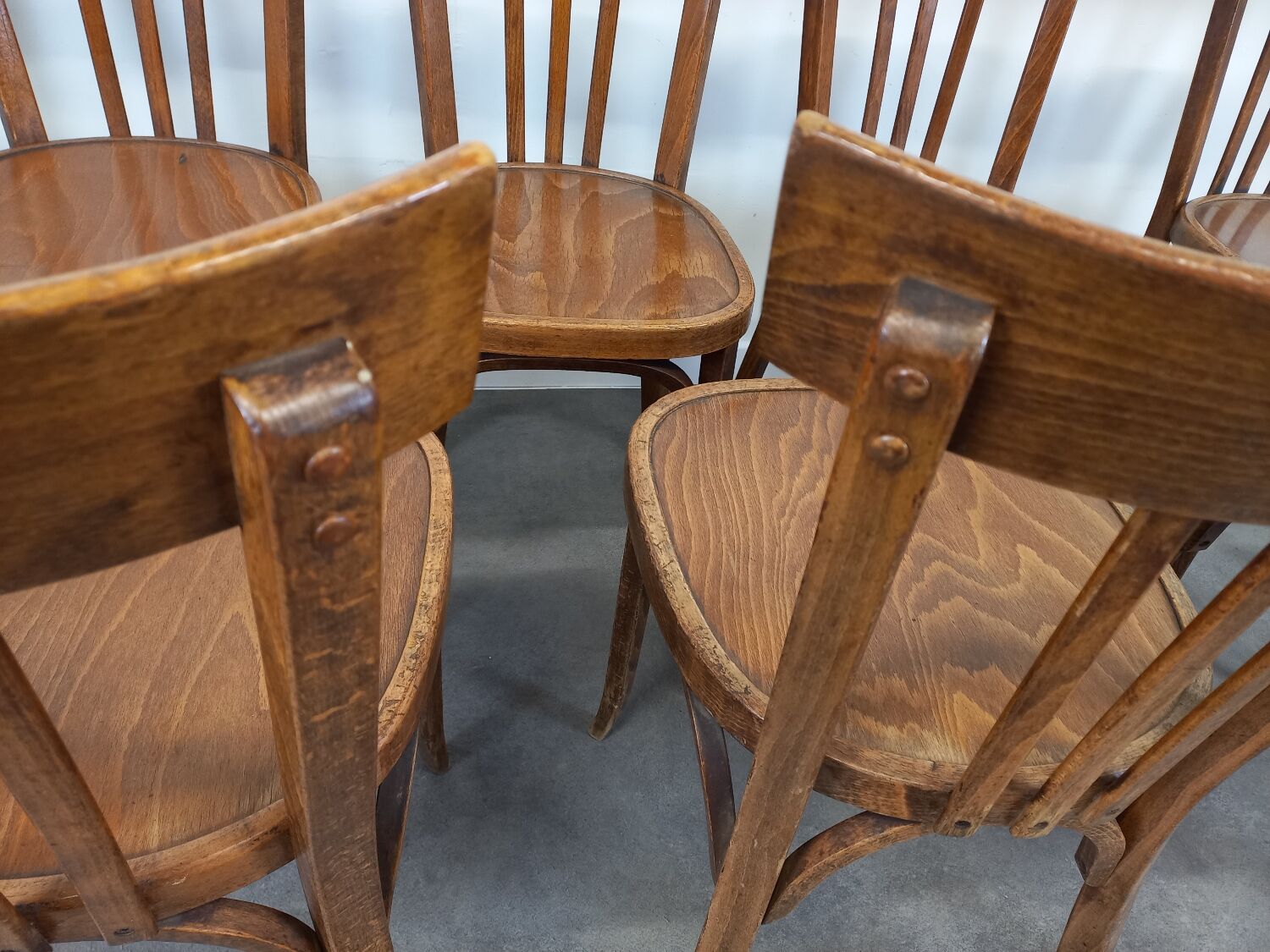 Baumann bistro chairs, set of 10