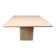 Vintage travertine dining table, 1970s