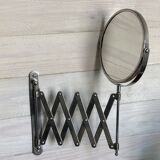 Extendable wall mirror