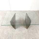 Vintage granite coffee table, 1980s
