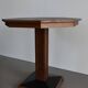 Antique octagonal oak table, 1920s