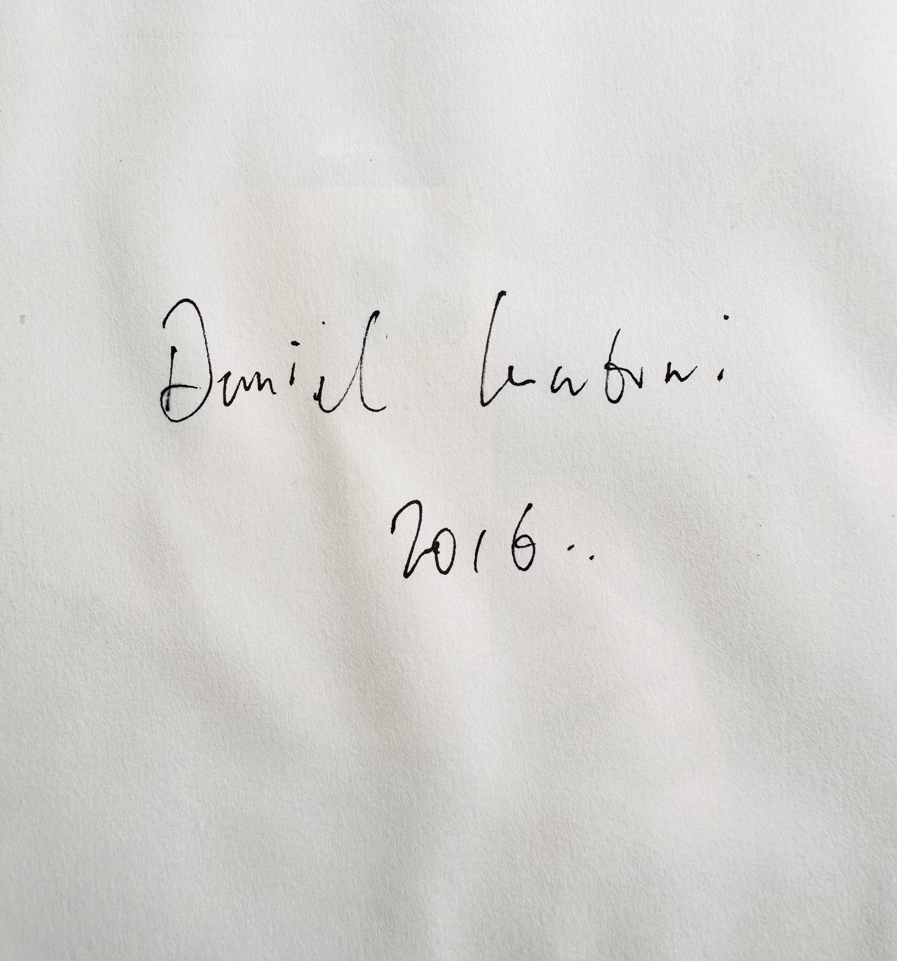 Original French surrealist portrait. France, 2000s