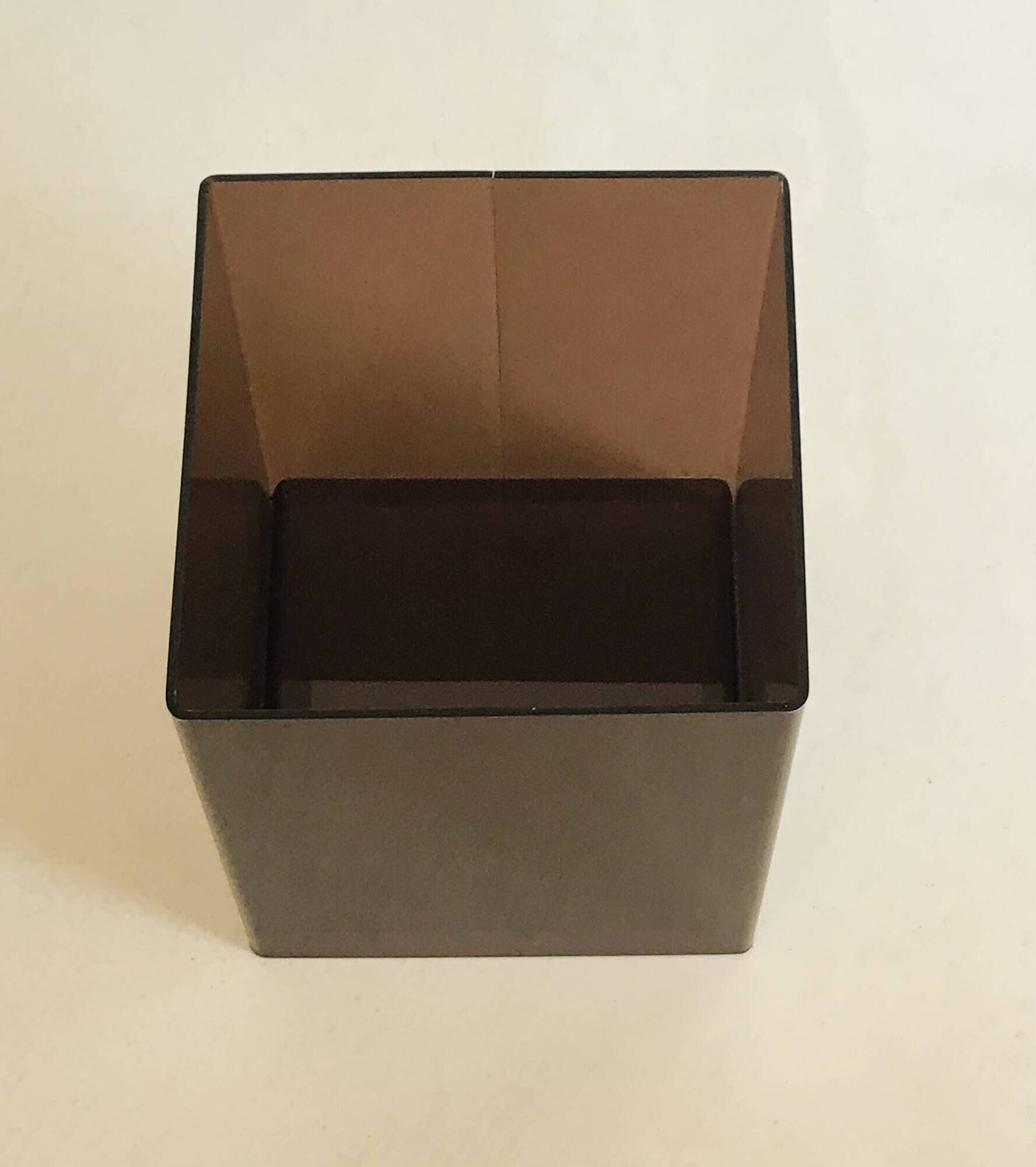 Altuglas wastepaper basket by Michel Dumas, France, 1970s